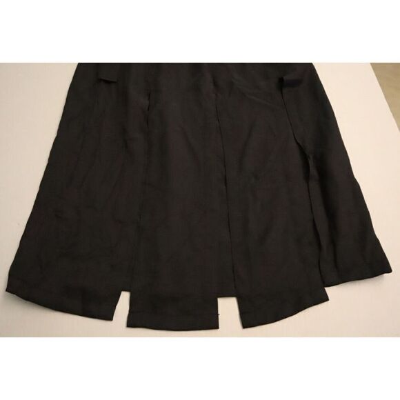 Revolve Line and Dot Women's Sz XS Black Front Slit Sample Skirt w/Side Zipper - Picture 6 of 13